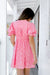 The Emery Dress - Baby Pink - Sparrow & Finch Boutique