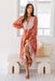 The Ester Dress - Tangerine Garden - Sparrow & Finch Boutique