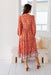 The Ester Dress - Tangerine Garden - Sparrow & Finch Boutique