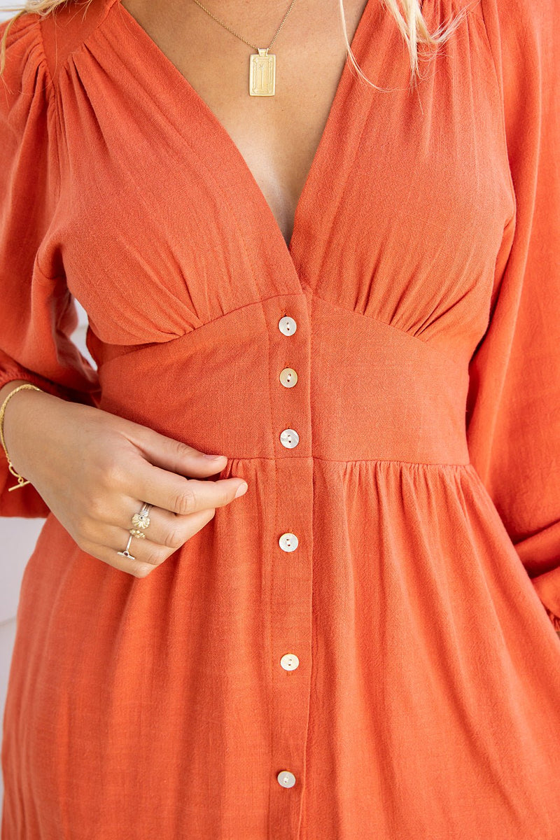 The Eternity Dress - Sweet Orange