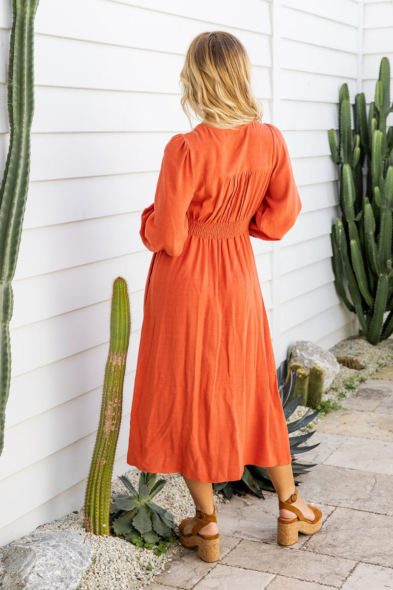The Eternity Dress - Sweet Orange