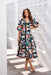 The Europa Dress - Watercolour - Sparrow & Finch Boutique