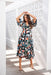 The Europa Dress - Watercolour - Sparrow & Finch Boutique
