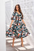 The Europa Dress - Watercolour - Sparrow & Finch Boutique