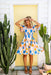 The Evelia Dress - Sandy Palms - Sparrow & Finch Boutique