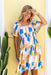 The Evelia Dress - Sandy Palms - Sparrow & Finch Boutique