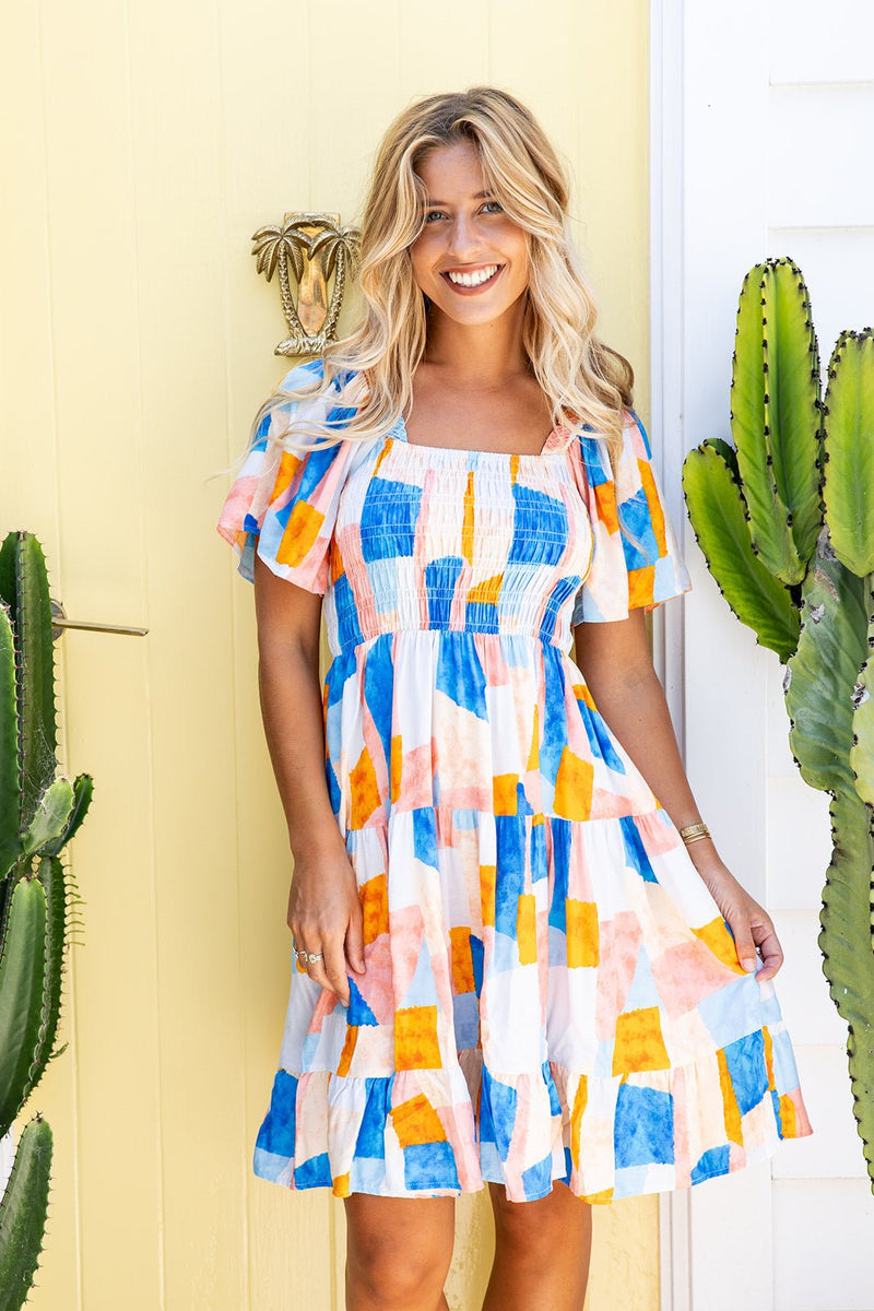The Evelia Dress - Sandy Palms