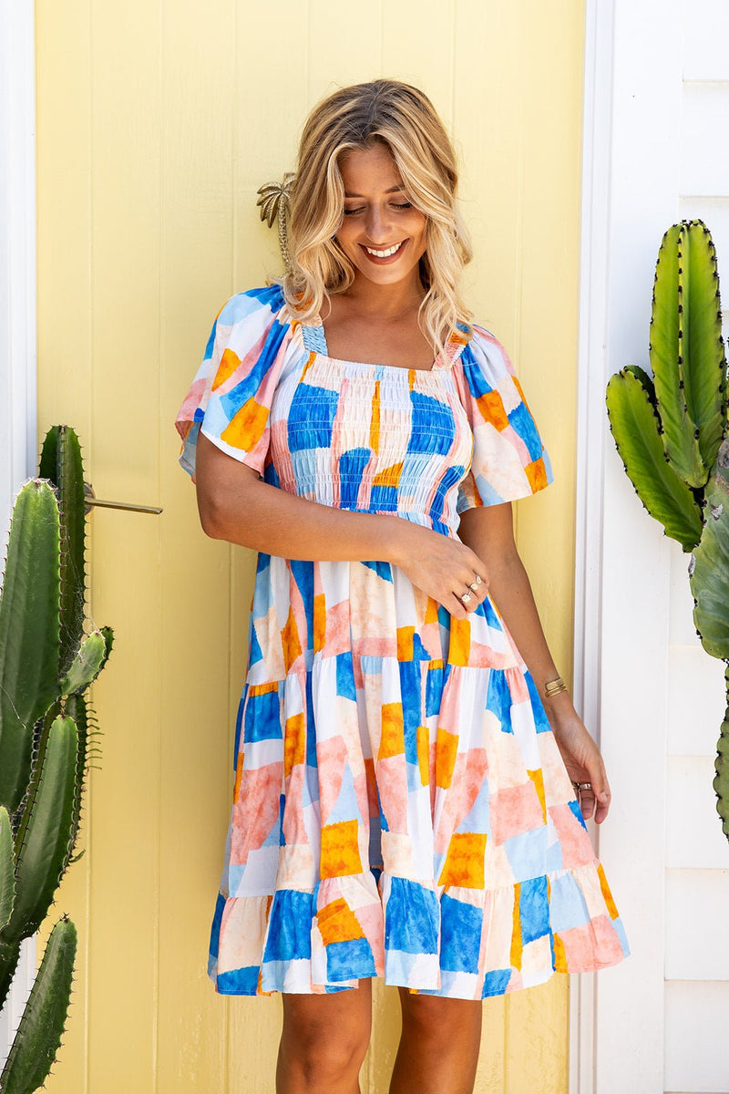 The Evelia Dress - Sandy Palms