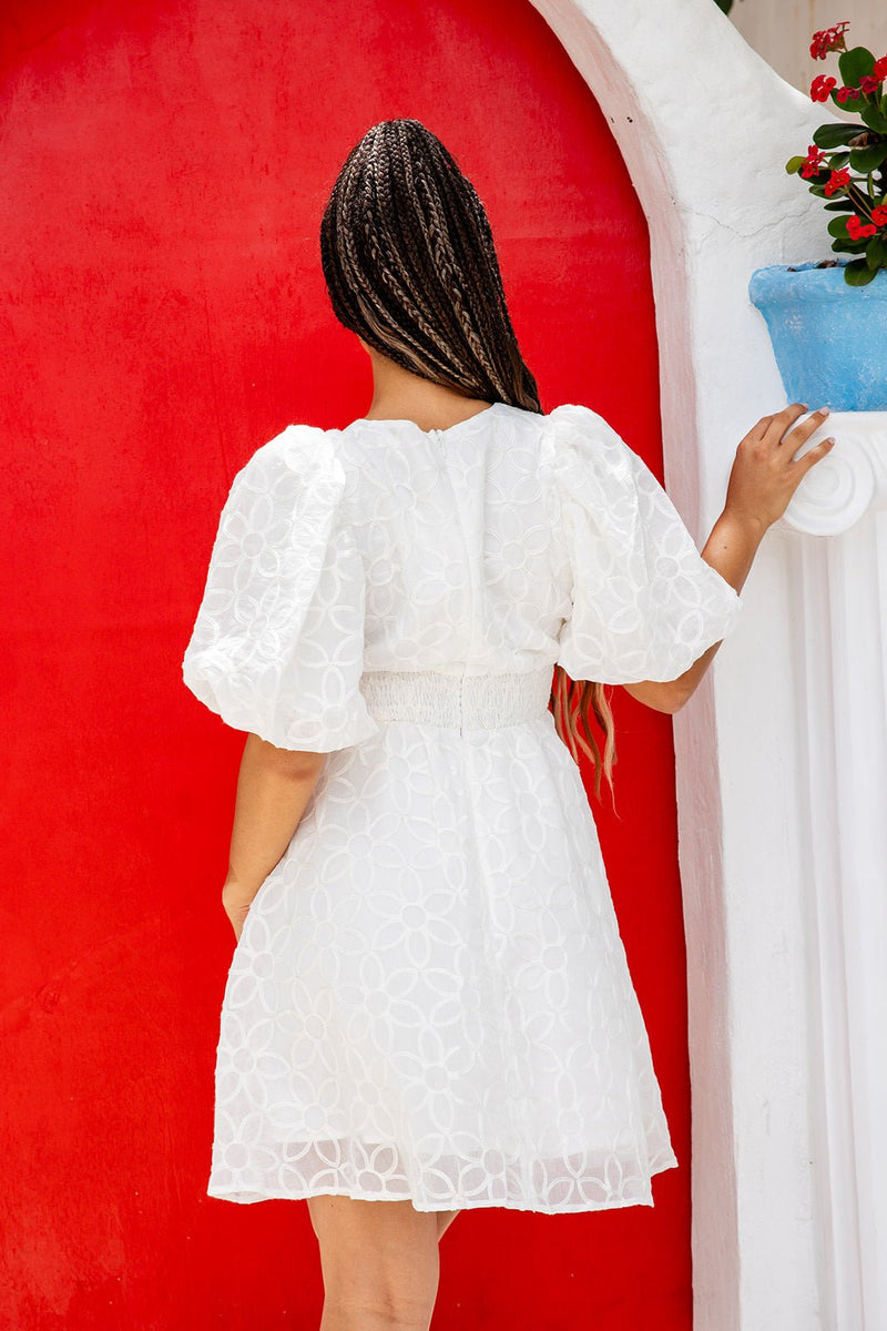 The Felicia Dress - Snow