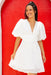 The Felicia Dress - Snow - Sparrow & Finch Boutique