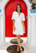 The Felicia Dress - Snow - Sparrow & Finch Boutique