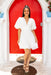 The Felicia Dress - Snow - Sparrow & Finch Boutique
