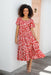 The Feliz Dress - Poppy Red - Sparrow & Finch Boutique