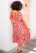 The Feliz Dress - Poppy Red - Sparrow & Finch Boutique