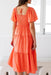 The Feliz Dress - Sunny Peach - Sparrow & Finch Boutique