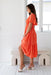 The Feliz Dress - Sunny Peach - Sparrow & Finch Boutique