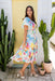 The Feliz Dress - Watercolour Dream - Sparrow & Finch Boutique