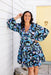 The Finley Dress - Honolulu Blue - Sparrow & Finch Boutique