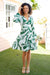 The Finley Dress - Palm Paradise - Sparrow & Finch Boutique