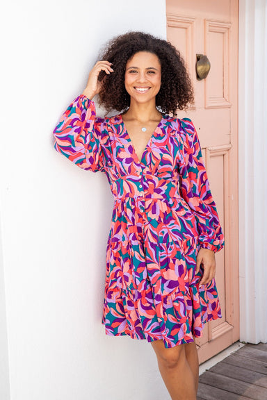 The Finley Dress - Purple Haze - Sparrow & Finch Boutique