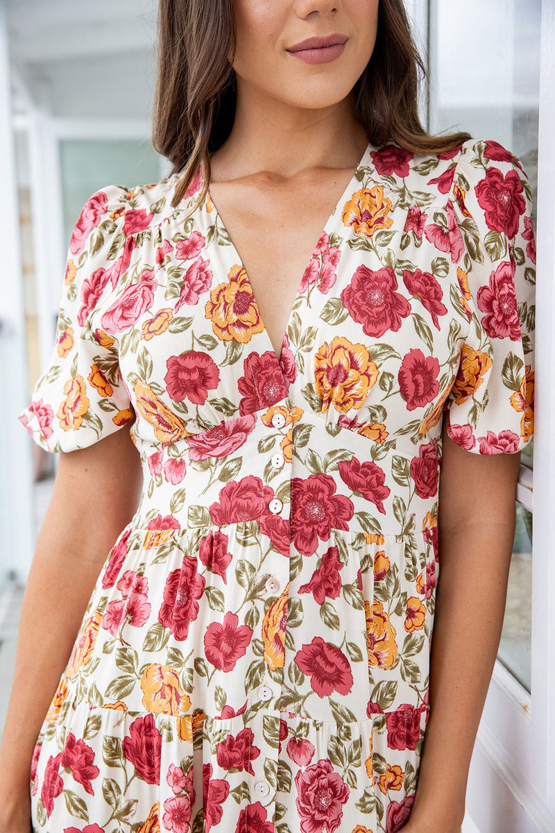 The Freya Dress - Classic Floral