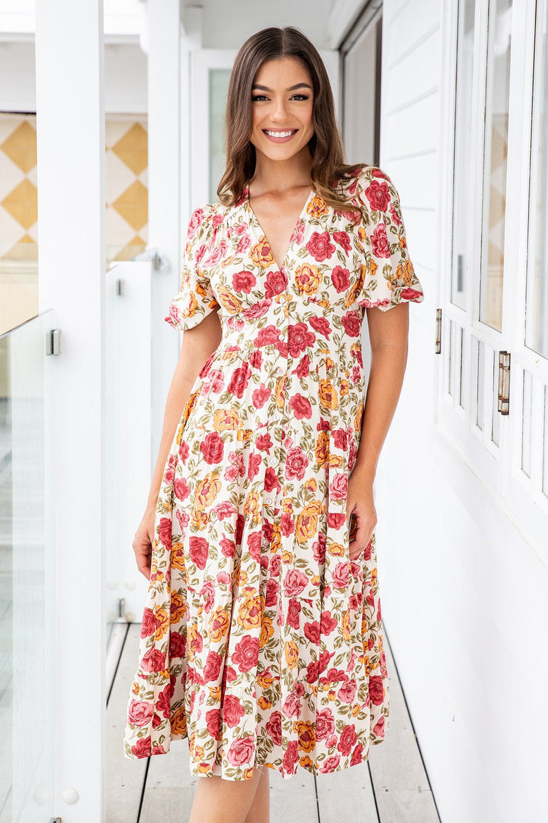 The Freya Dress - Classic Floral