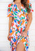 The Freya Dress - Coloured Oasis - Sparrow & Finch Boutique