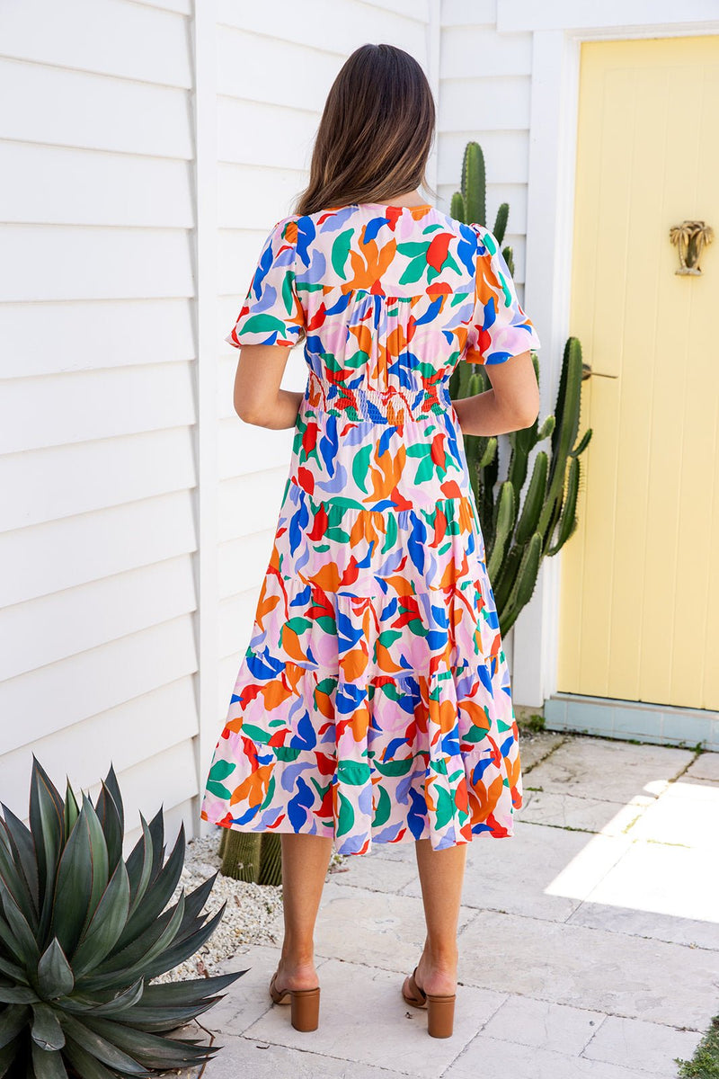 The Freya Dress - Coloured Oasis