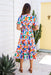 The Freya Dress - Coloured Oasis - Sparrow & Finch Boutique