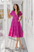 The Freya Dress - Hot Magenta - Sparrow & Finch Boutique