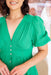 The Freya Dress - Shamrock Green - Sparrow & Finch Boutique