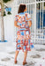 The Freya Dress - Vivid Mosaic - Sparrow & Finch Boutique