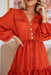 The Gemini Dress - Blood Orange - Sparrow & Finch Boutique