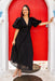 The Genevieve Dress - Noir - Sparrow & Finch Boutique