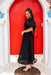 The Genevieve Dress - Noir - Sparrow & Finch Boutique