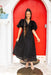 The Genevieve Dress - Noir - Sparrow & Finch Boutique