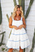 The Gigi Dress - White - Sparrow & Finch Boutique