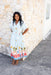 The Halo Dress - Blue Aurora - Sparrow & Finch Boutique