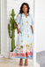 The Halo Dress - Blue Aurora - Sparrow & Finch Boutique