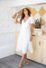 The Inari Dress - White - Sparrow & Finch Boutique