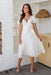 The Inari Dress - White - Sparrow & Finch Boutique