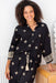 The Ireena Shirt - Dark Majesta - Sparrow & Finch Boutique