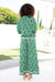 The Ireena Shirt - Emerald Maze - Sparrow & Finch Boutique