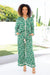 The Ireena Shirt - Emerald Maze - Sparrow & Finch Boutique