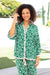 The Ireena Shirt - Emerald Maze - Sparrow & Finch Boutique