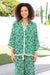 The Ireena Shirt - Emerald Maze - Sparrow & Finch Boutique