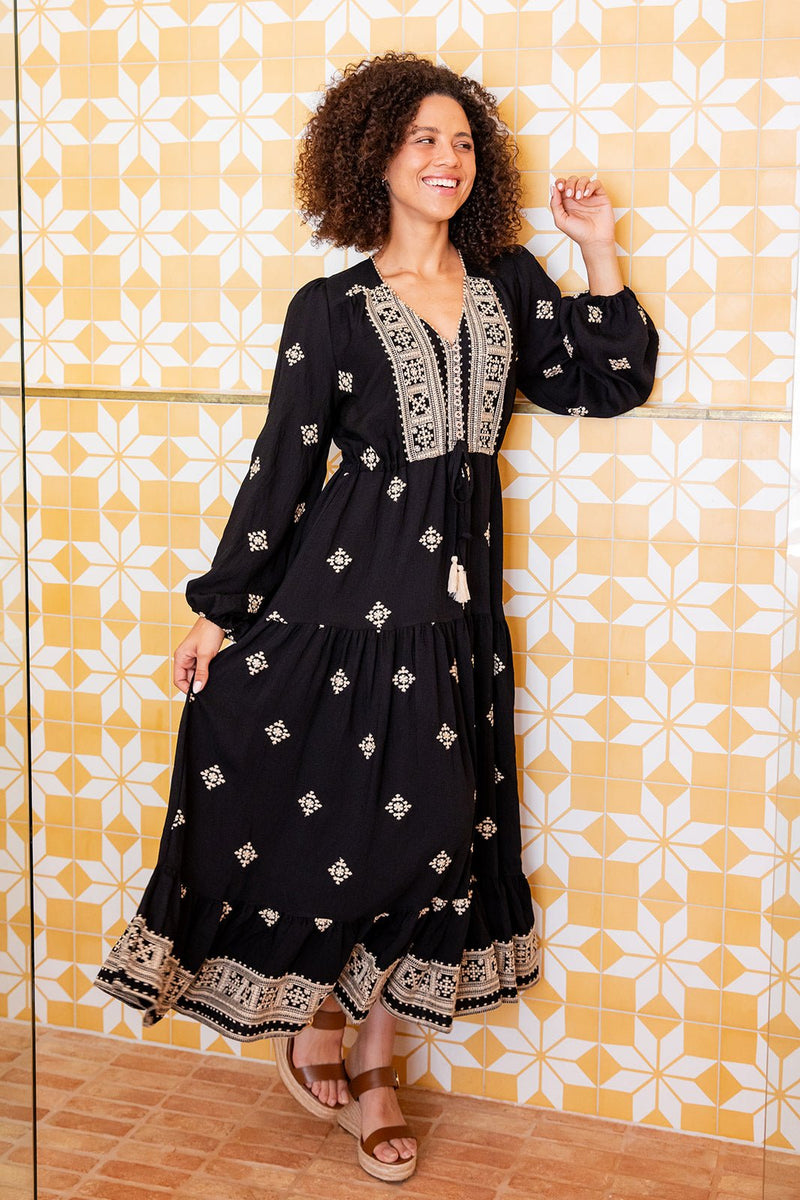 The Isabella Dress -  Dark Majesta