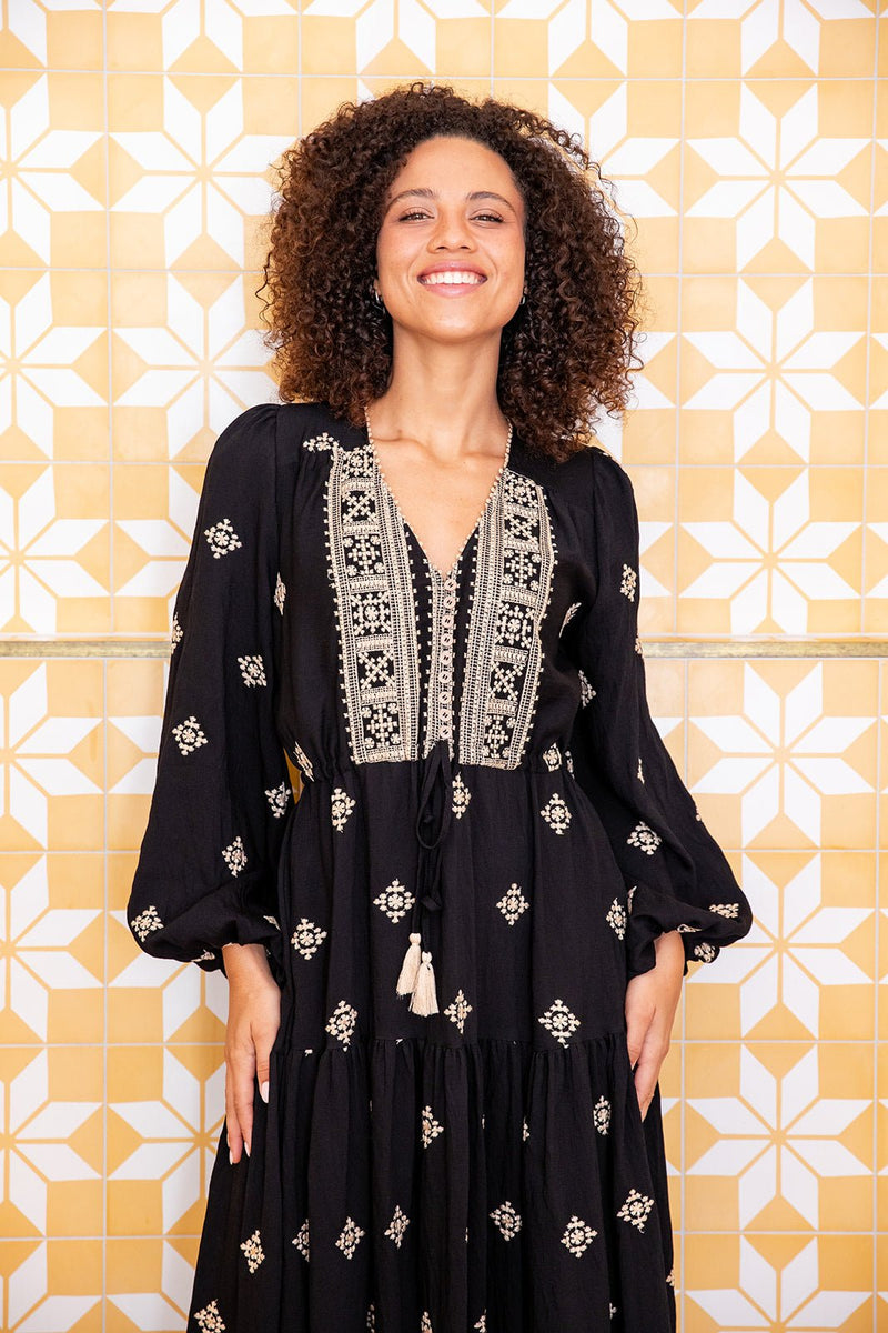 The Isabella Dress -  Dark Majesta