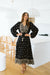 The Isabella Dress - Night Sky - Sparrow & Finch Boutique