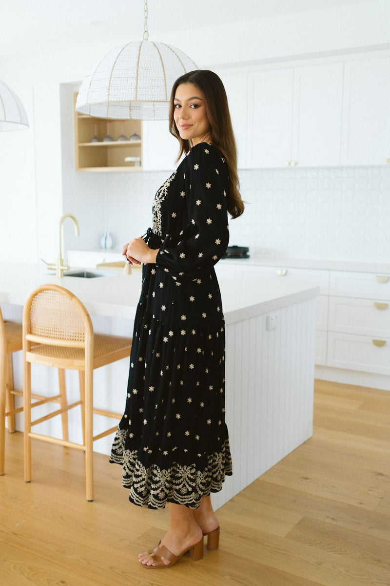 The Isabella Dress - Night Sky